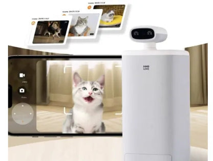 The Pawvola Deluxe Smart Feeder
