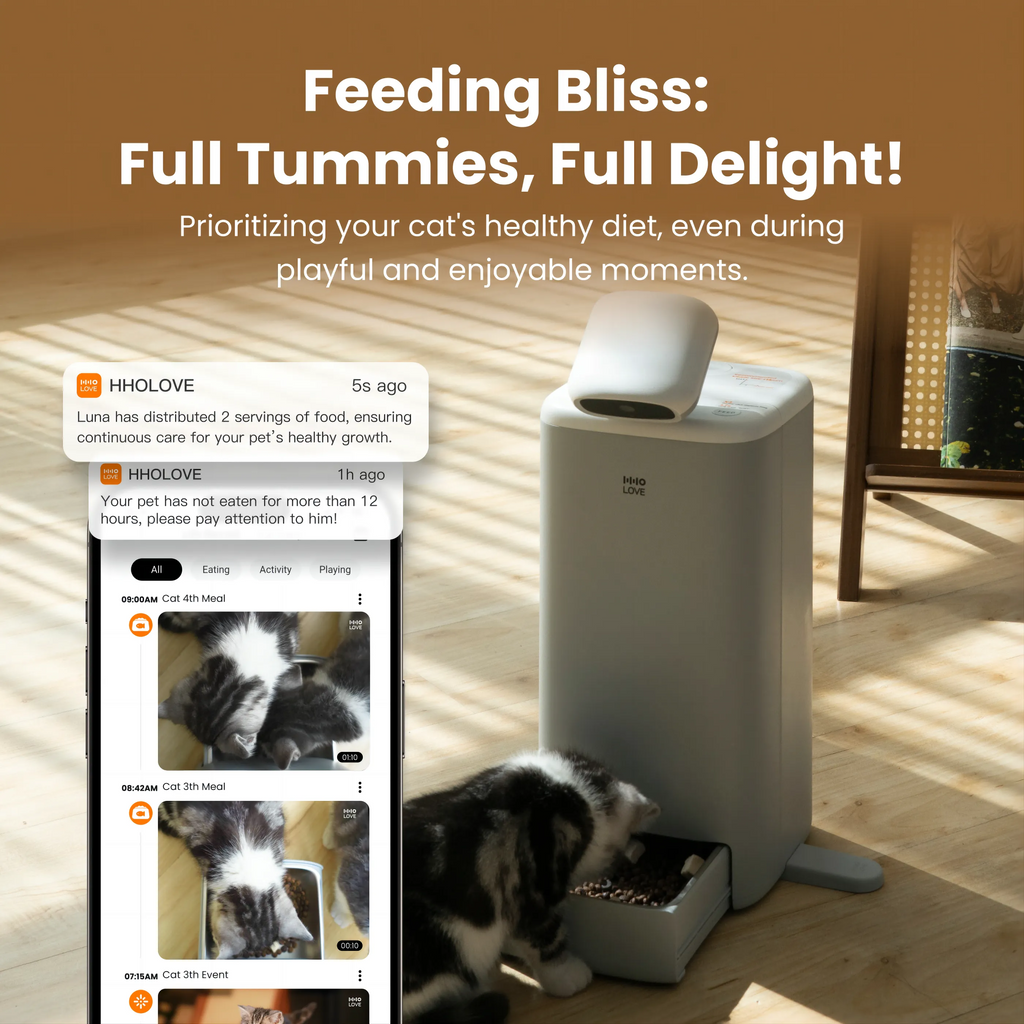 The Pawvola Deluxe Smart Feeder