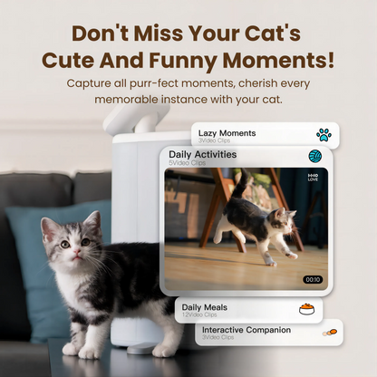 The Pawvola Deluxe Smart Feeder