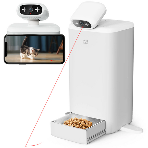 The Pawvola Deluxe Smart Feeder