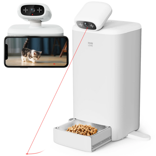The Pawvola Deluxe Smart Feeder